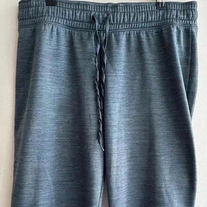 Under Armour Storm Tapered Joggers, Dark Heathered Grey, Size Small